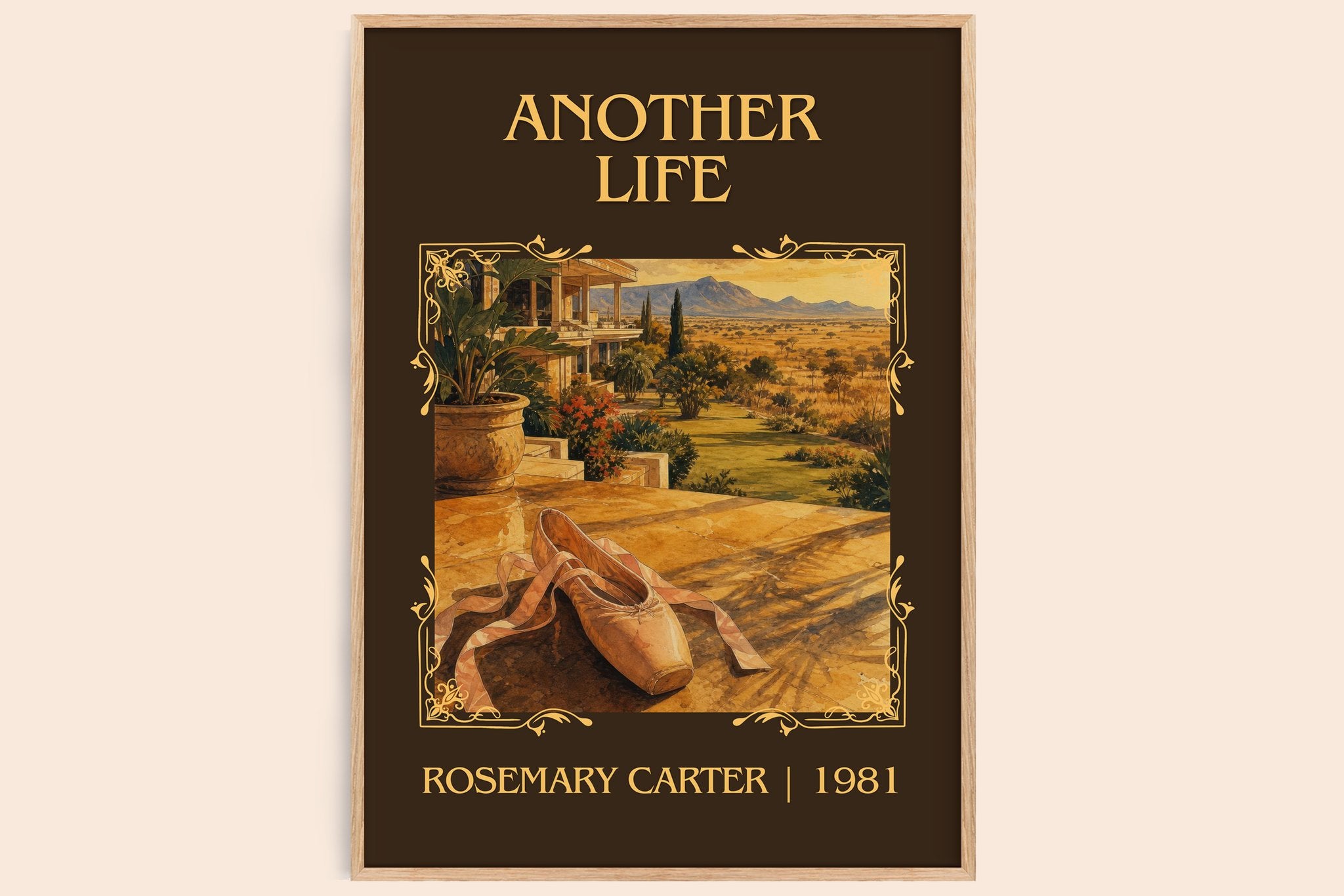 Another Life Classic Book Art Print by Rosemary Carter