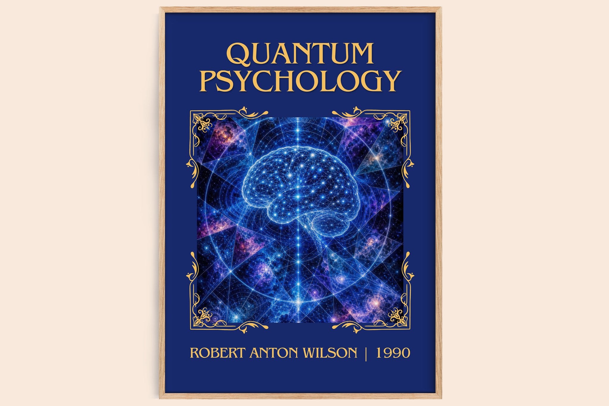 Quantum psychology Classic Book Art Print by Robert Anton Wilson