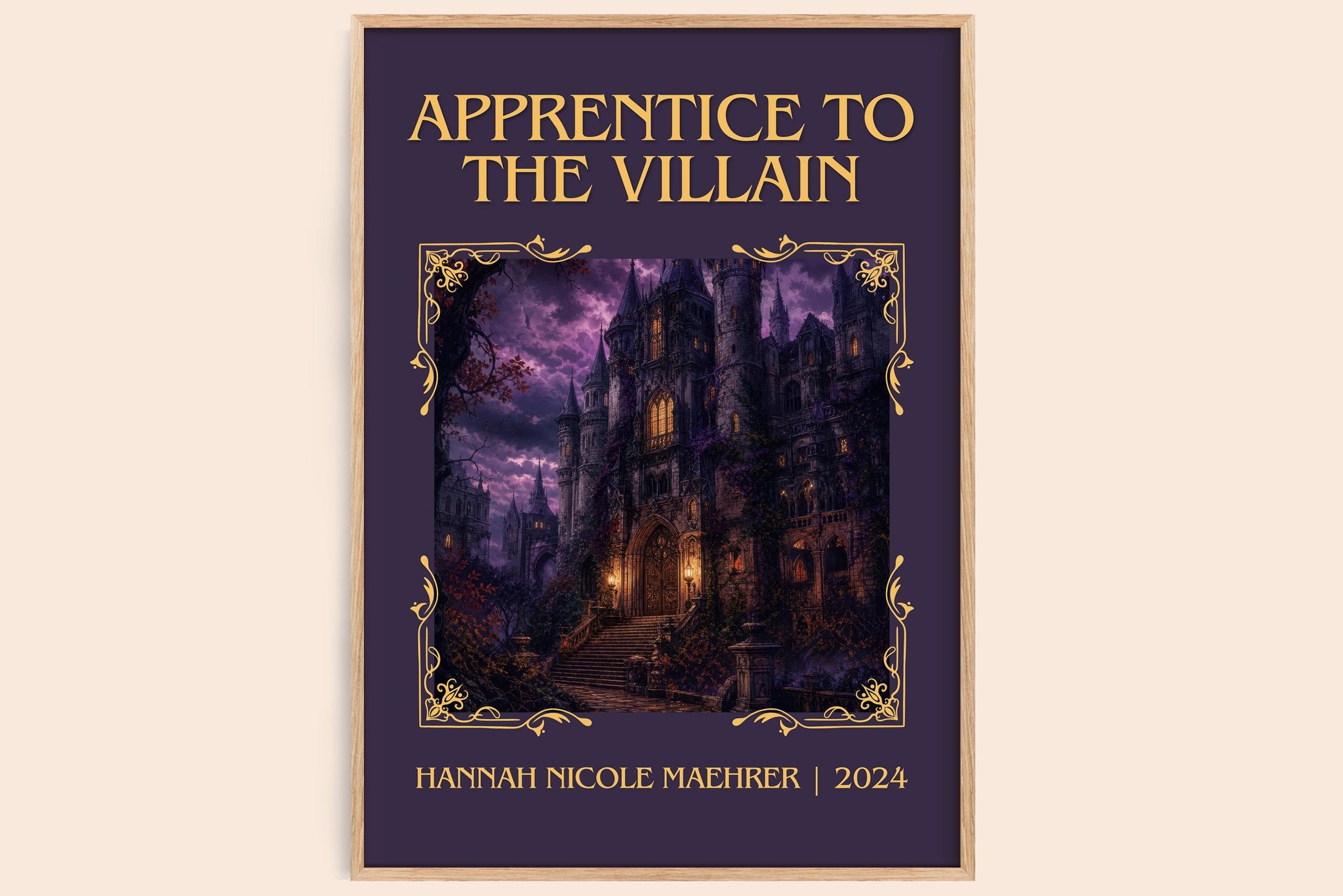 Apprentice to the Villain Classic Book Art Print by H. Maehrer