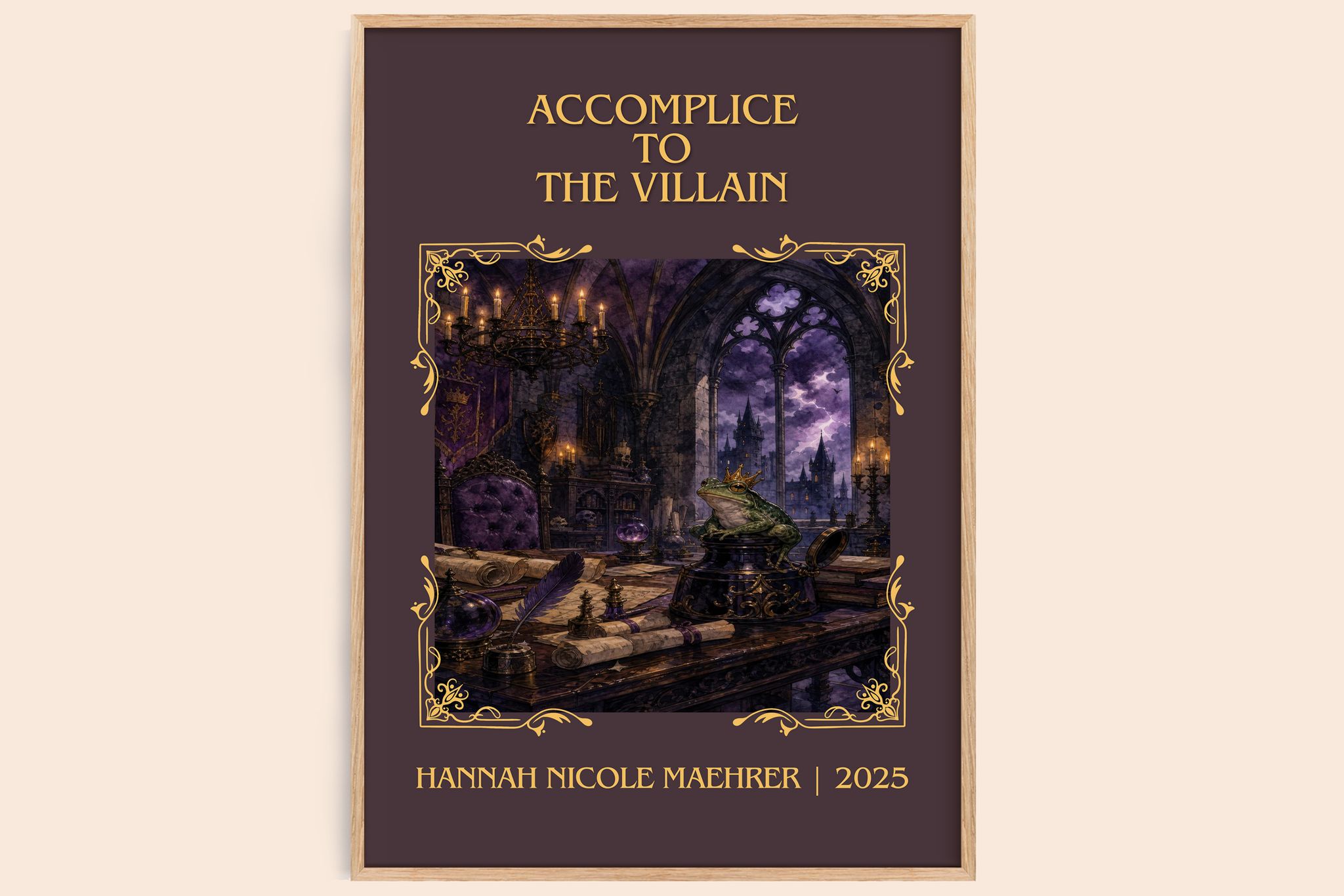 Accomplice to the Villain Classic Book Art Print by H. Maehrer