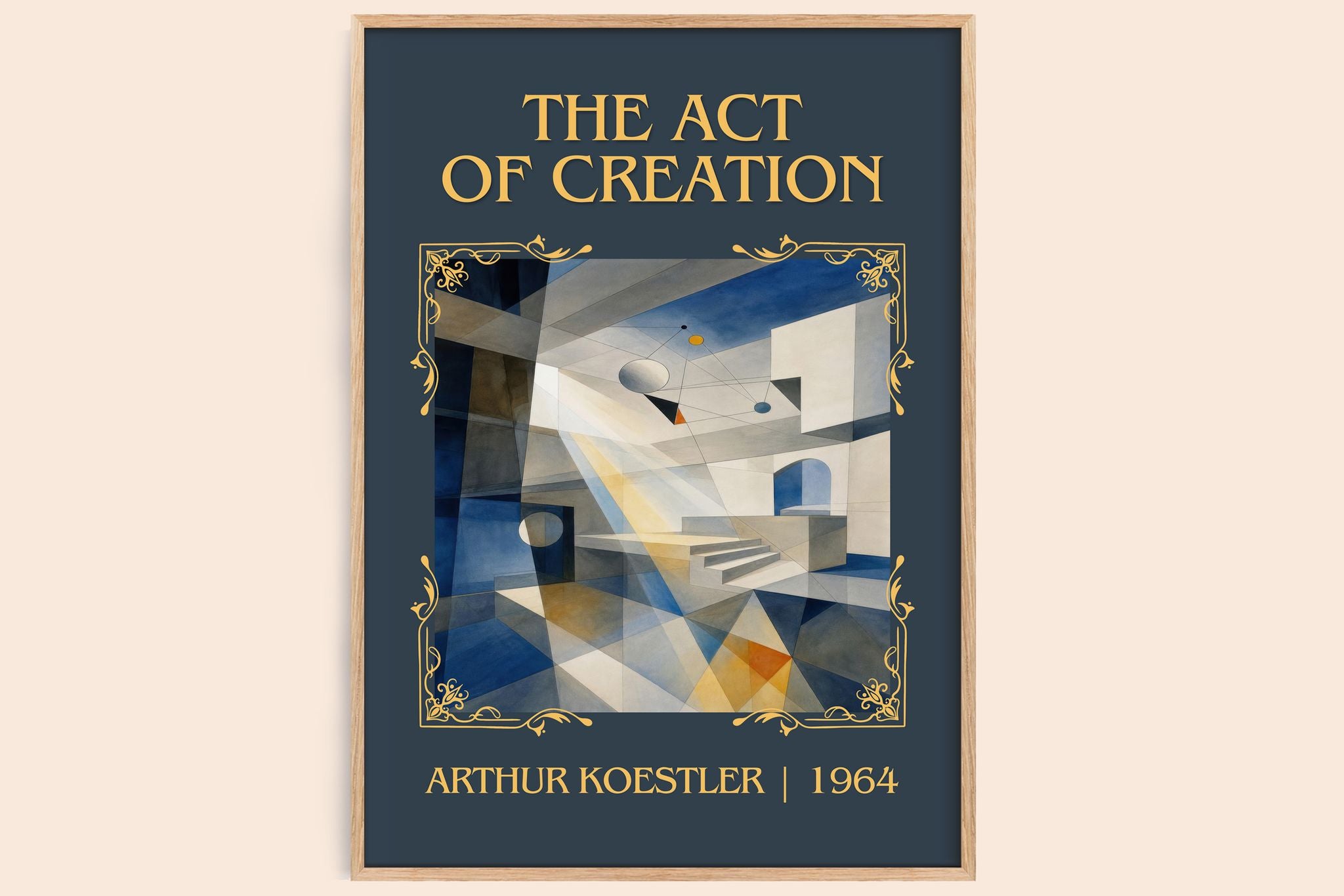 The act of creation Classic Book Art Print by Arthur Koestler