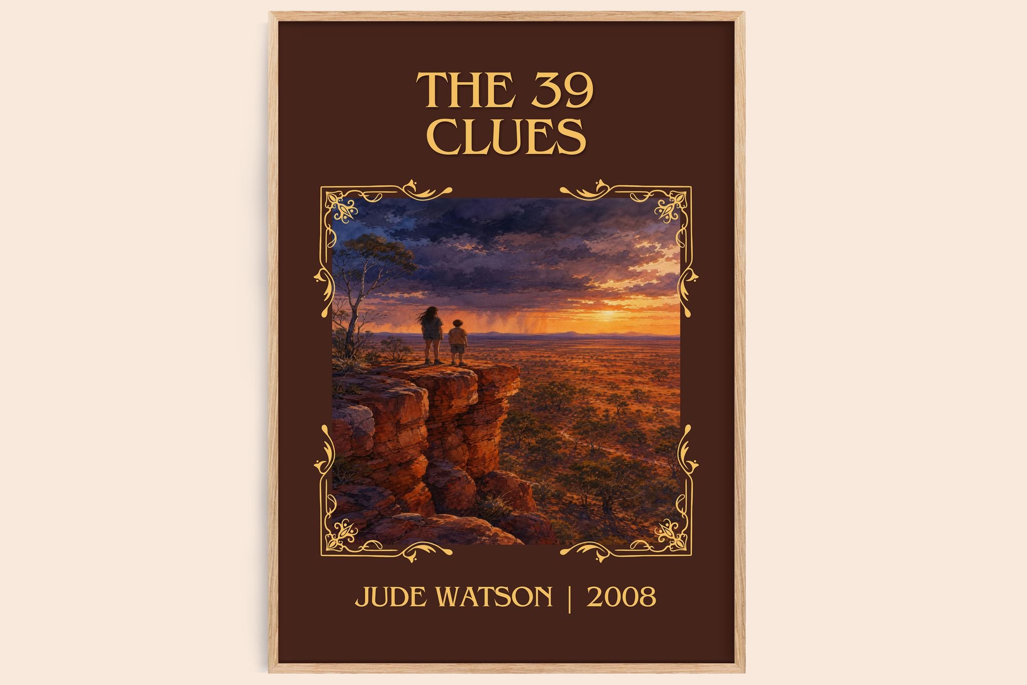The 39 Clues Classic Book Art Print by Jude Watson