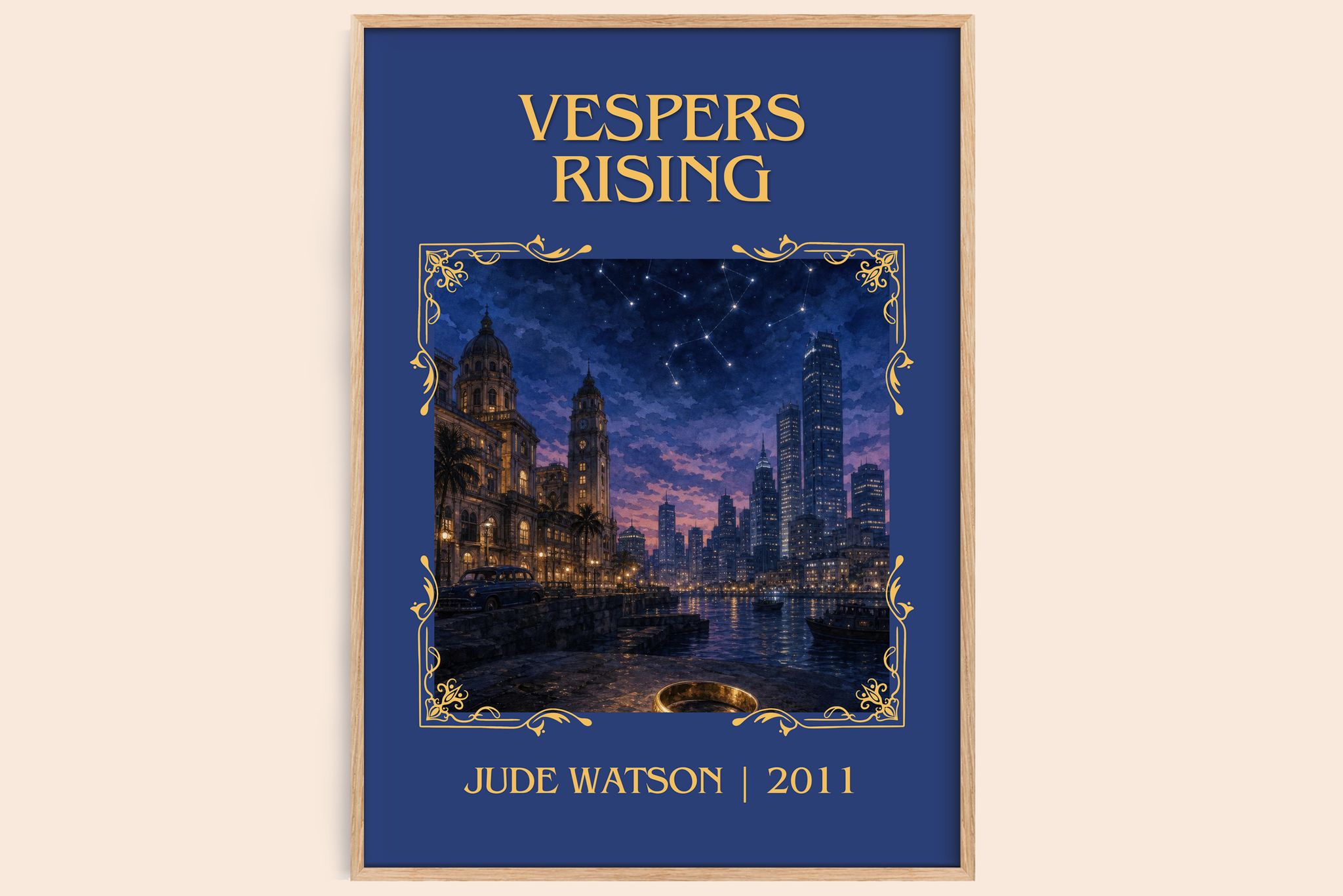 Vespers Rising Classic Book Art Print by Jude Watson