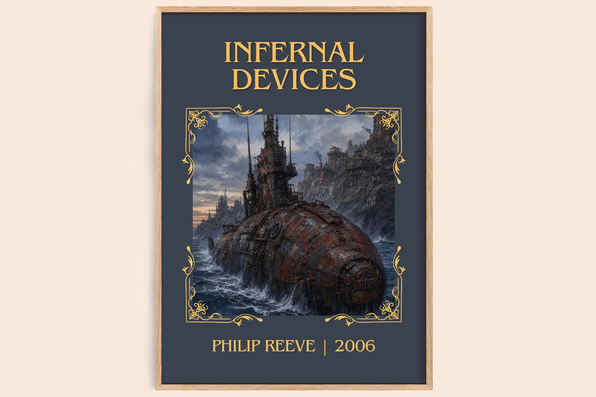 Infernal devices Classic Book Art Print by Philip Reeve