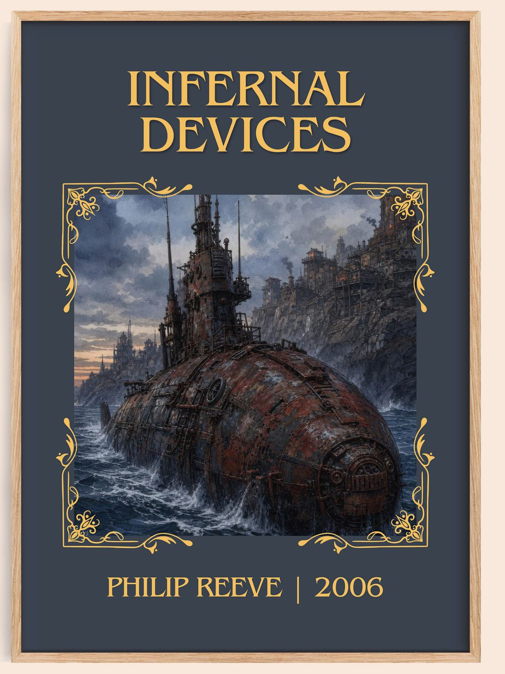 Infernal devices Classic Book Art Print by Philip Reeve – book poster