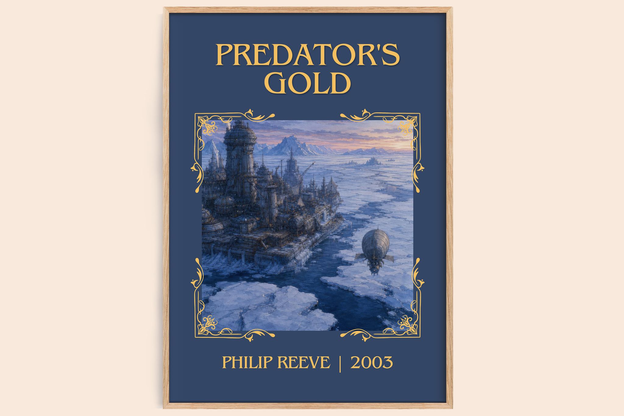 Predator's Gold Classic Book Art Print by Philip Reeve