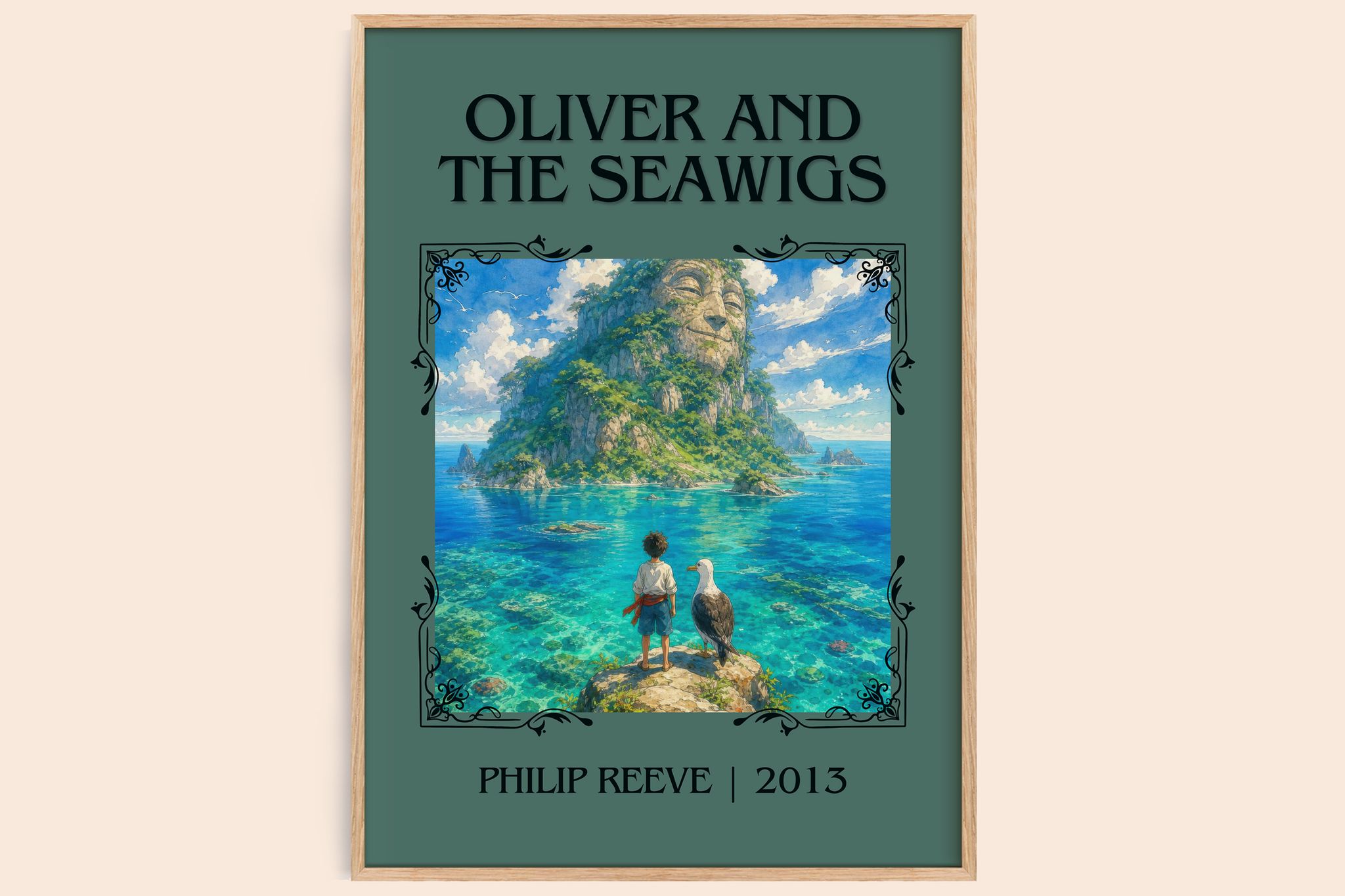 Oliver And The Seawigs Classic Book Art Print by Philip Reeve