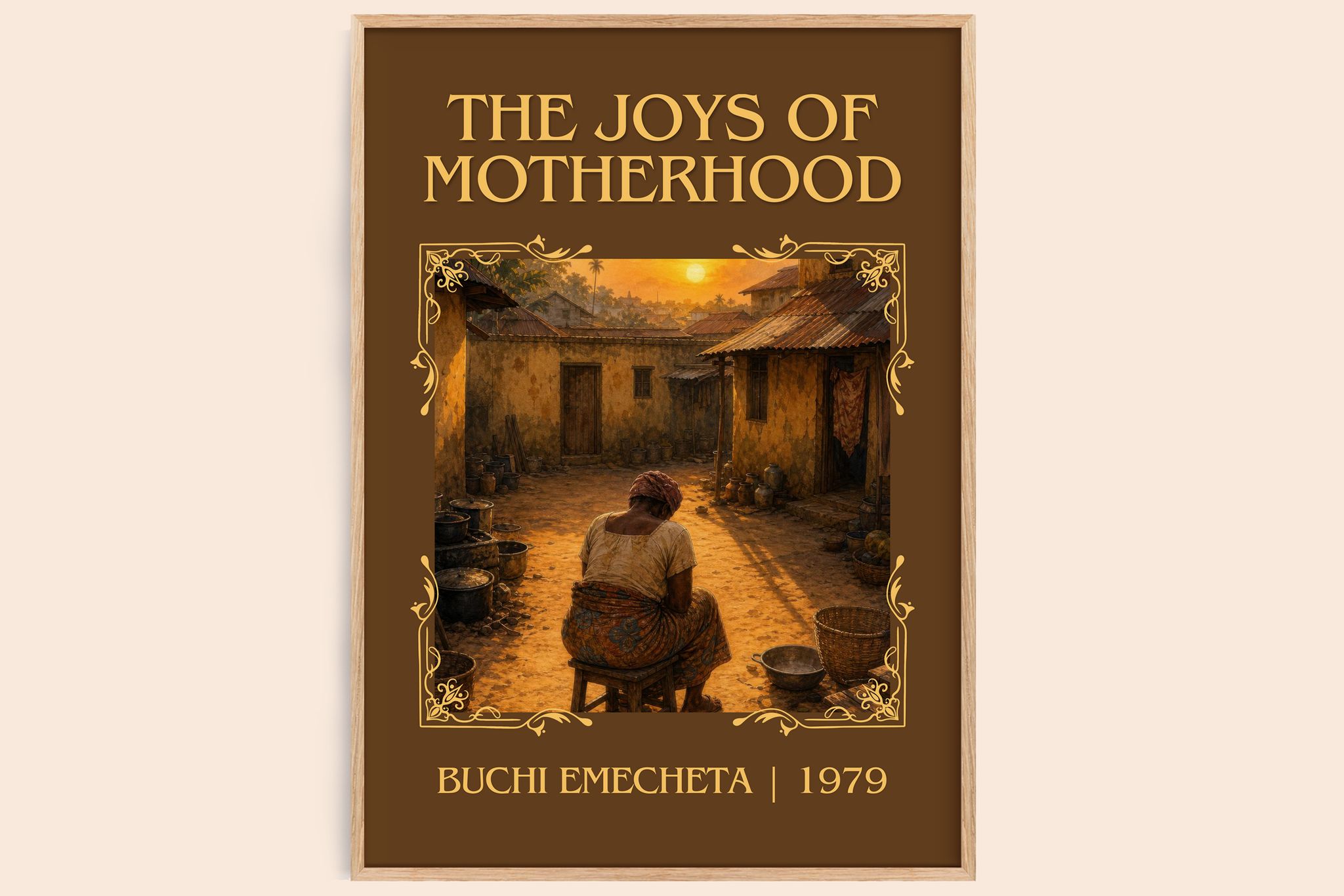 The Joys of Motherhood Classic Book Art Print by Buchi Emecheta