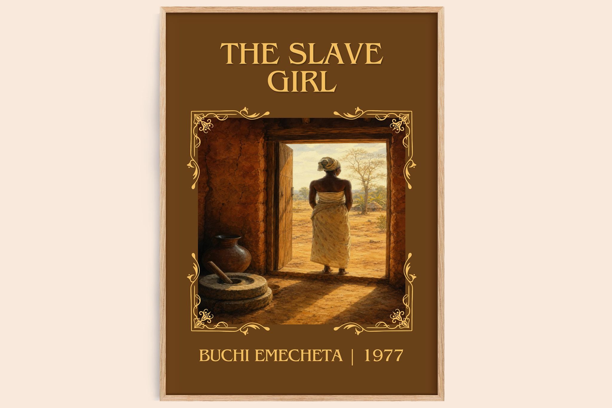 The slave girl Classic Book Art Print by Buchi Emecheta