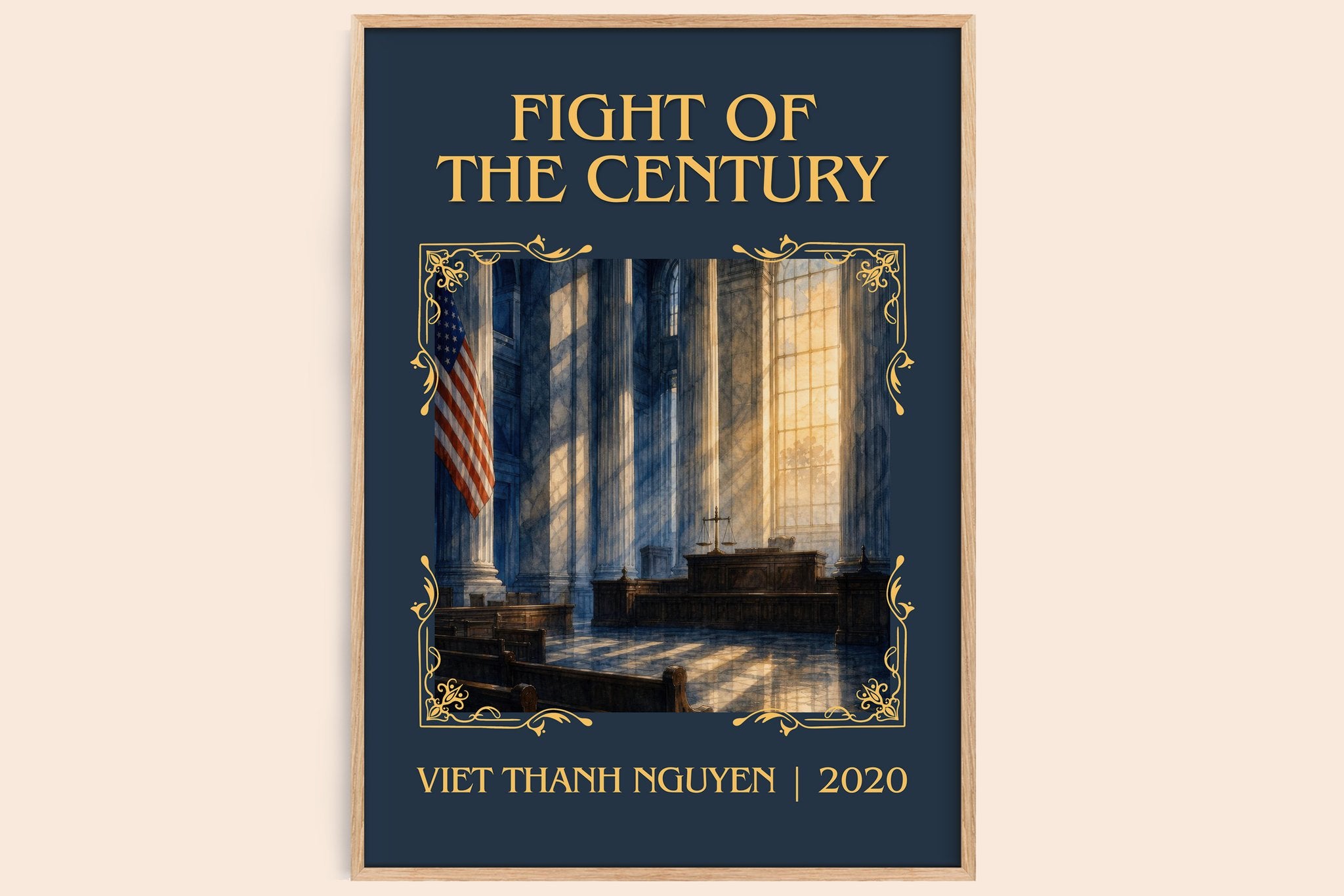 Fight of the Century Classic Book Art Print by Viet Thanh Nguyen