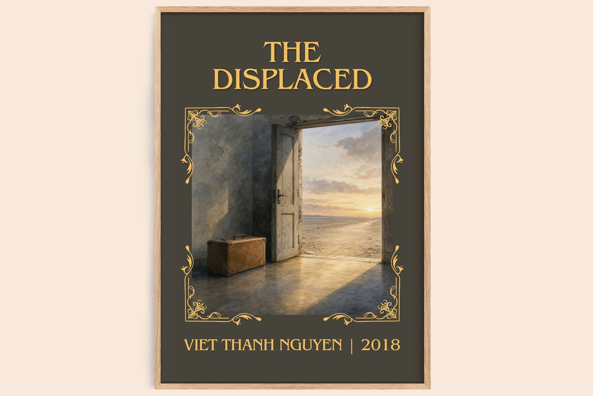 The Displaced Classic Book Art Print by Viet Thanh Nguyen