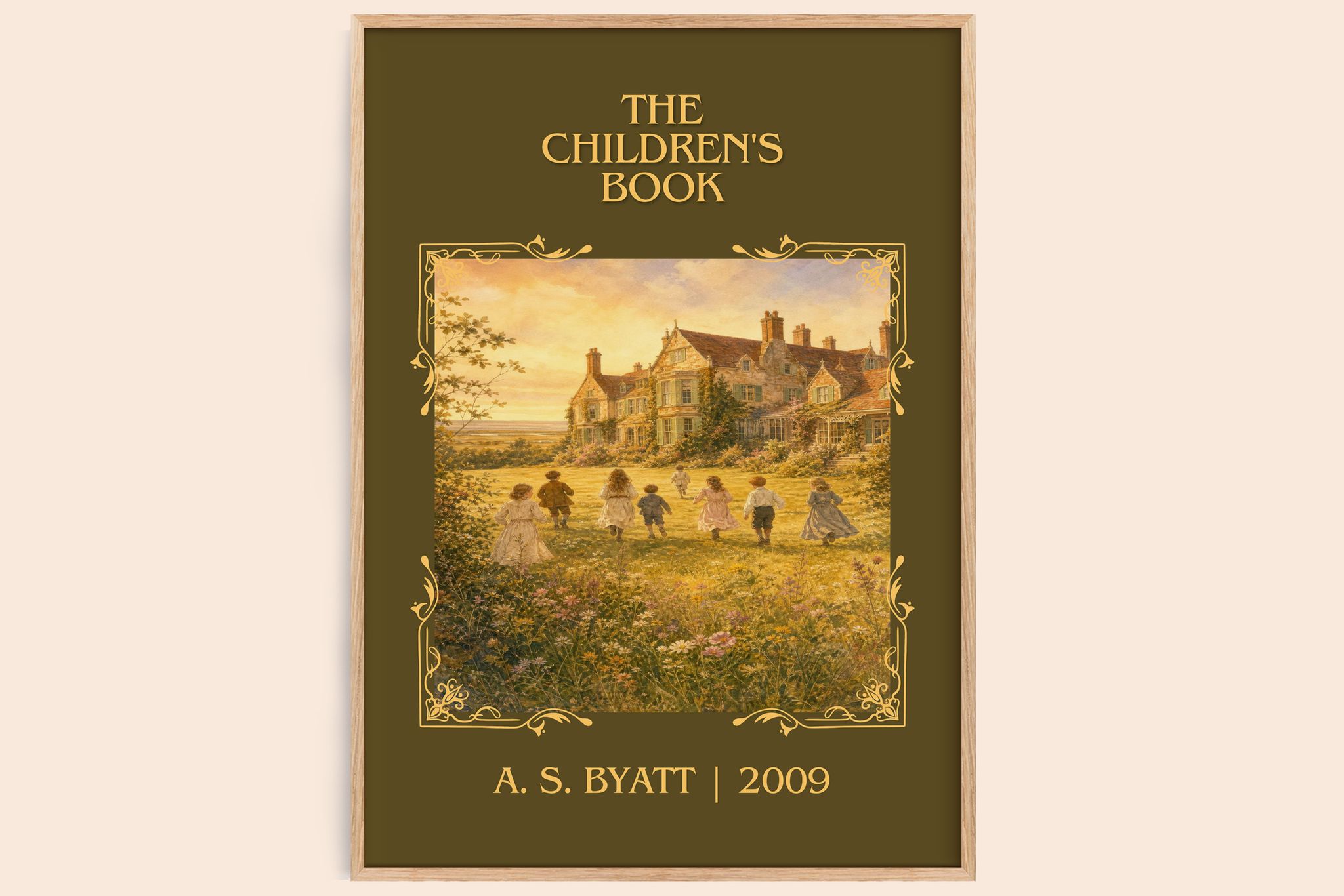 The Children's Book Classic Book Art Print by A. S. Byatt