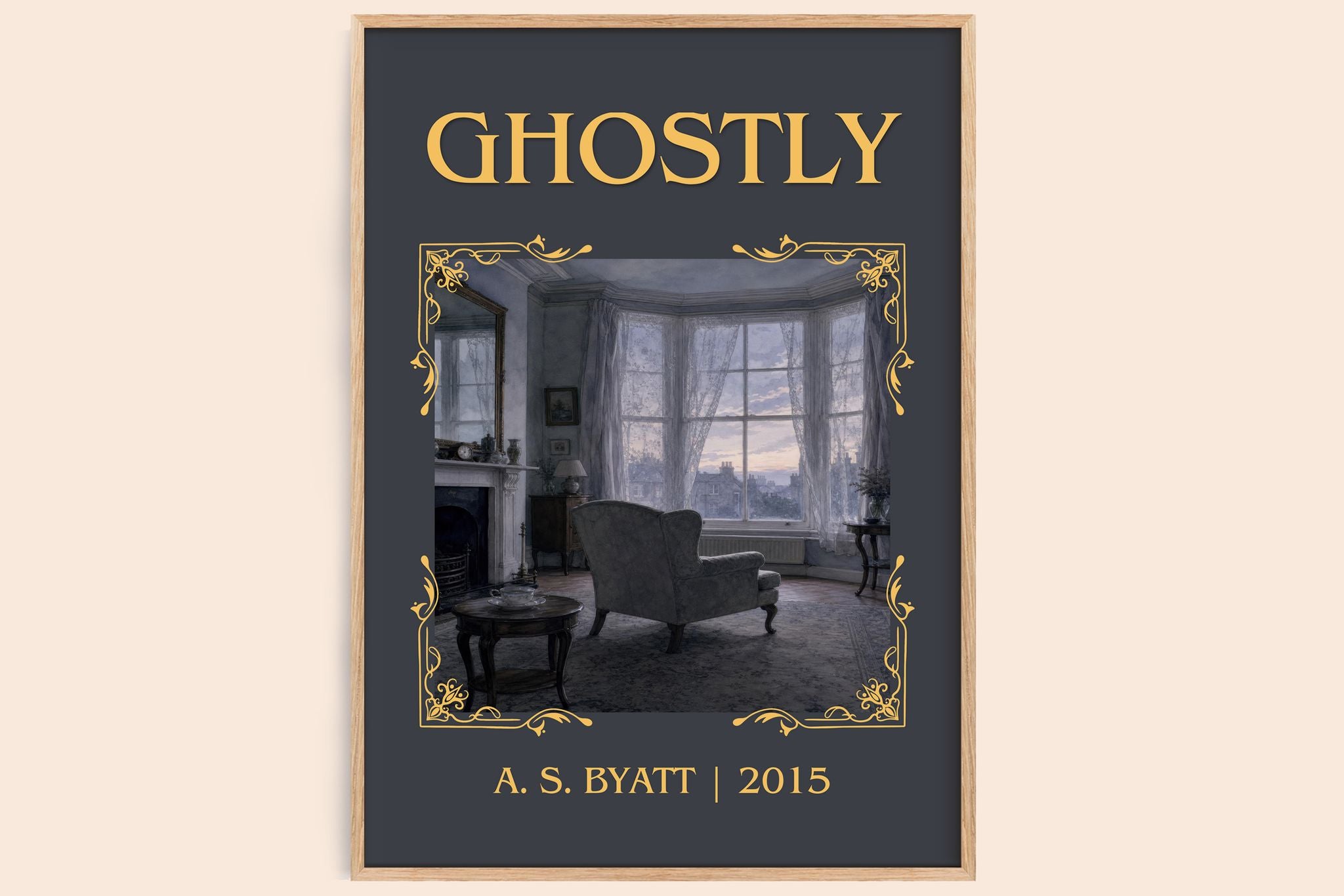Ghostly Classic Book Art Print by A. S. Byatt