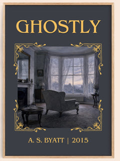Ghostly Classic Book Art Print by A. S. Byatt – book poster