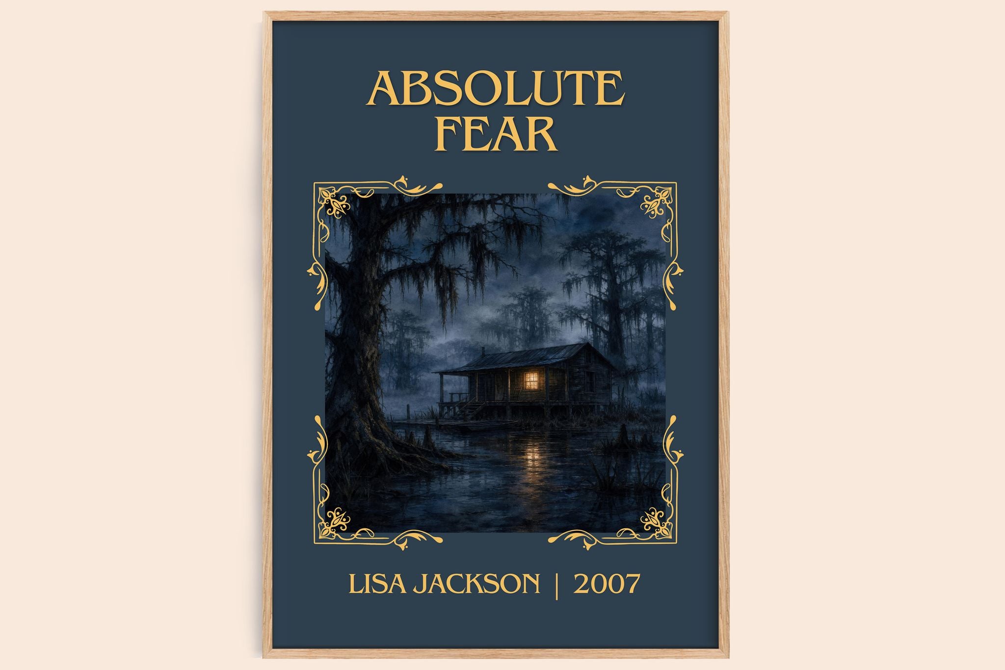 Absolute Fear Classic Book Art Print by Lisa Jackson