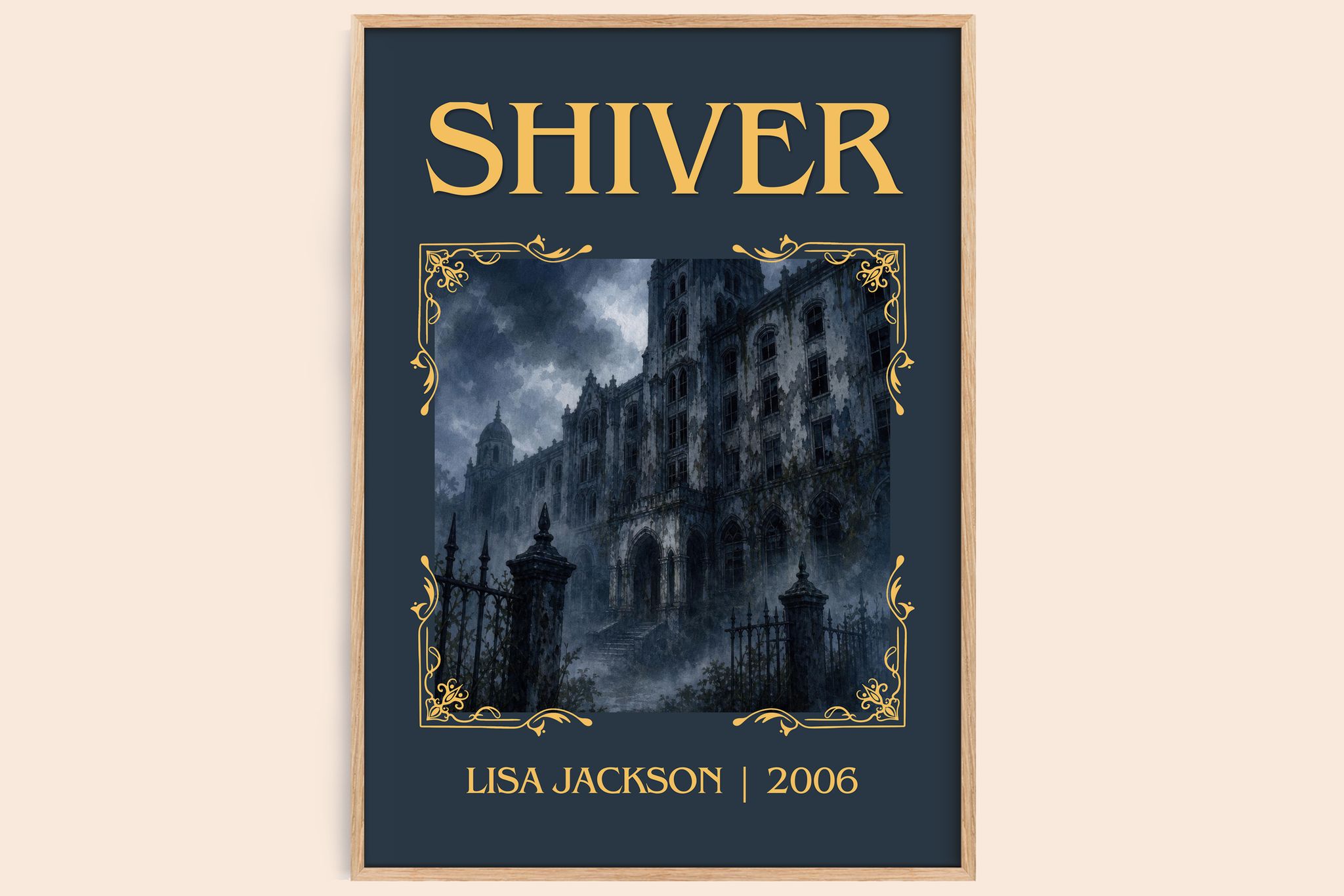 Shiver Classic Book Art Print by Lisa Jackson