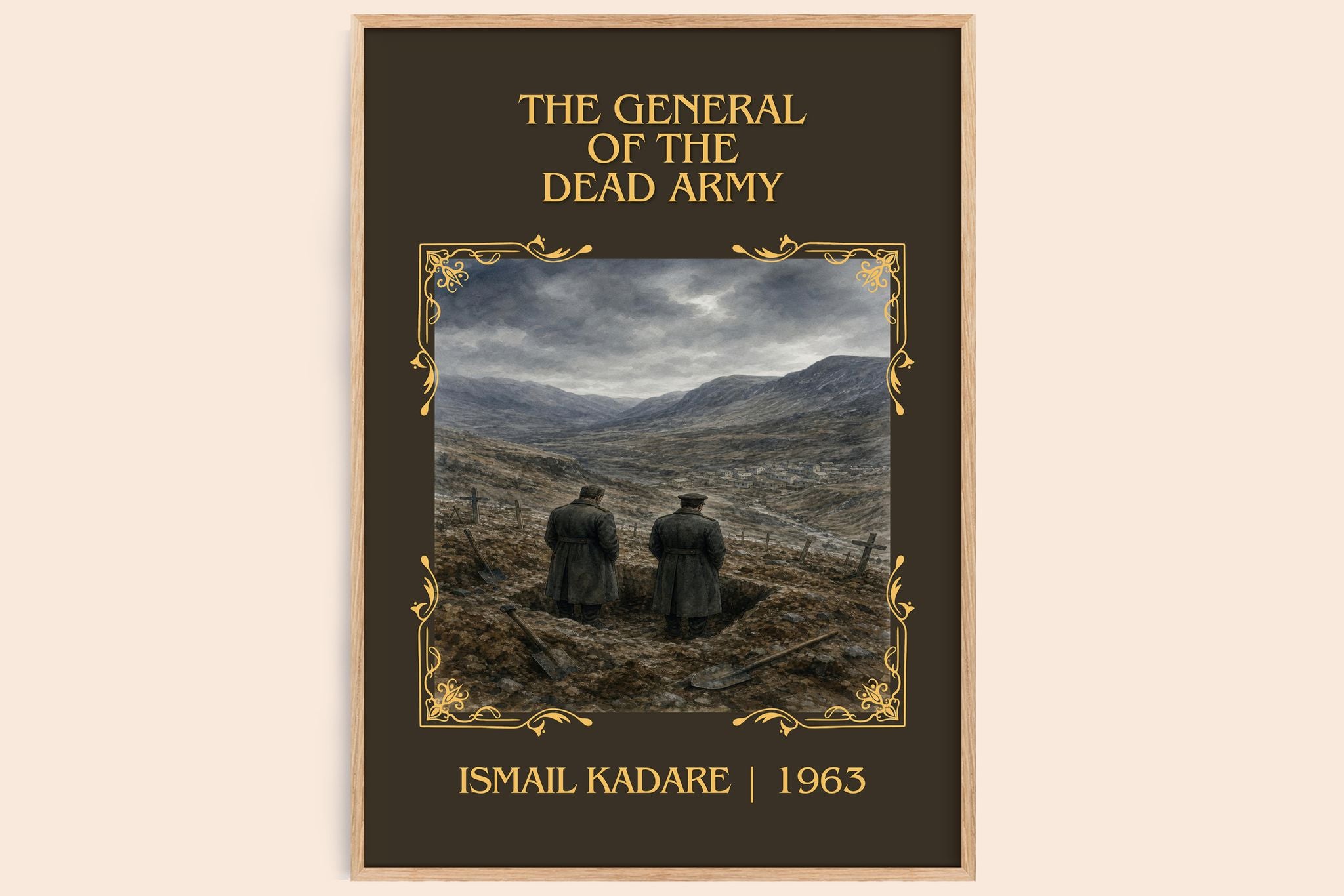 The General of the Dead Army Classic Book Art Print by Ismail Kadare