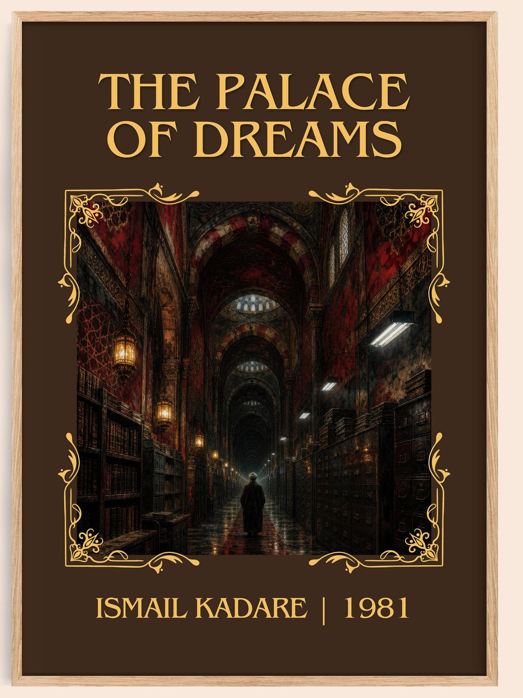 The Palace of Dreams Classic Book Art Print by Ismail Kadare – book poster