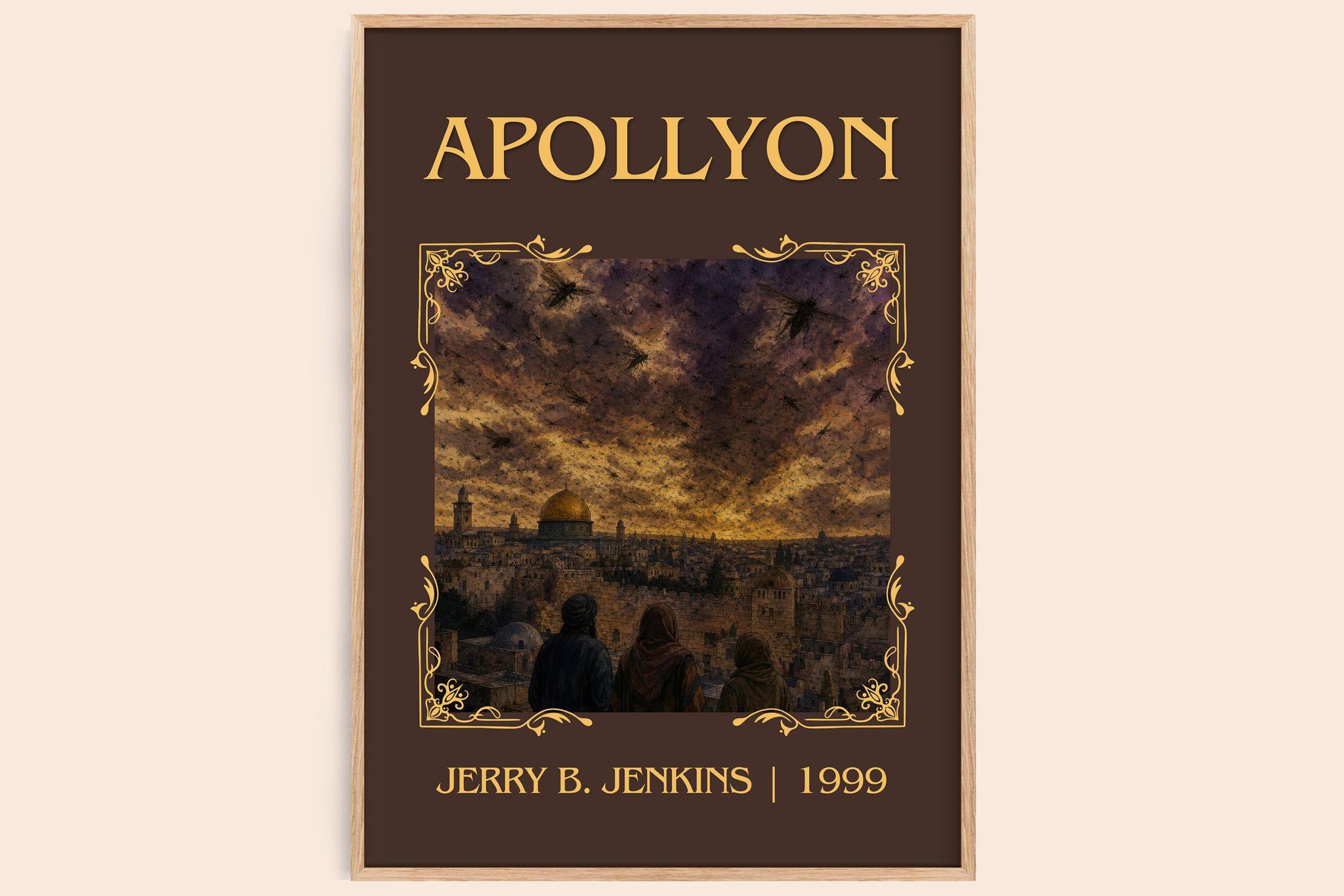 Apollyon Classic Book Art Print by Jerry B. Jenkins