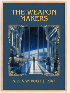 The Weapon Makers Classic Book Art Print by A. E. van Vogt – book poster