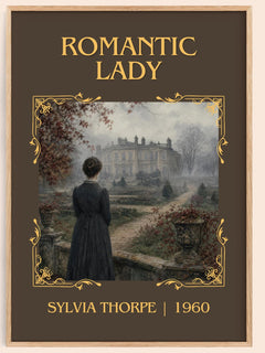 Romantic Lady Classic Book Art Print by Sylvia Thorpe – book poster