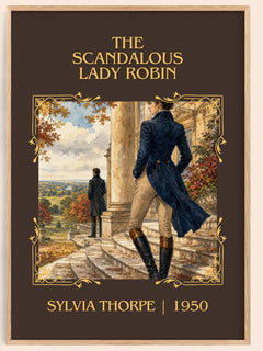 The Scandalous Lady Robin Classic Book Art Print by Sylvia Thorpe – book poster