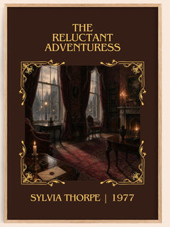 The Reluctant Adventuress Classic Book Art Print by Sylvia Thorpe – book poster