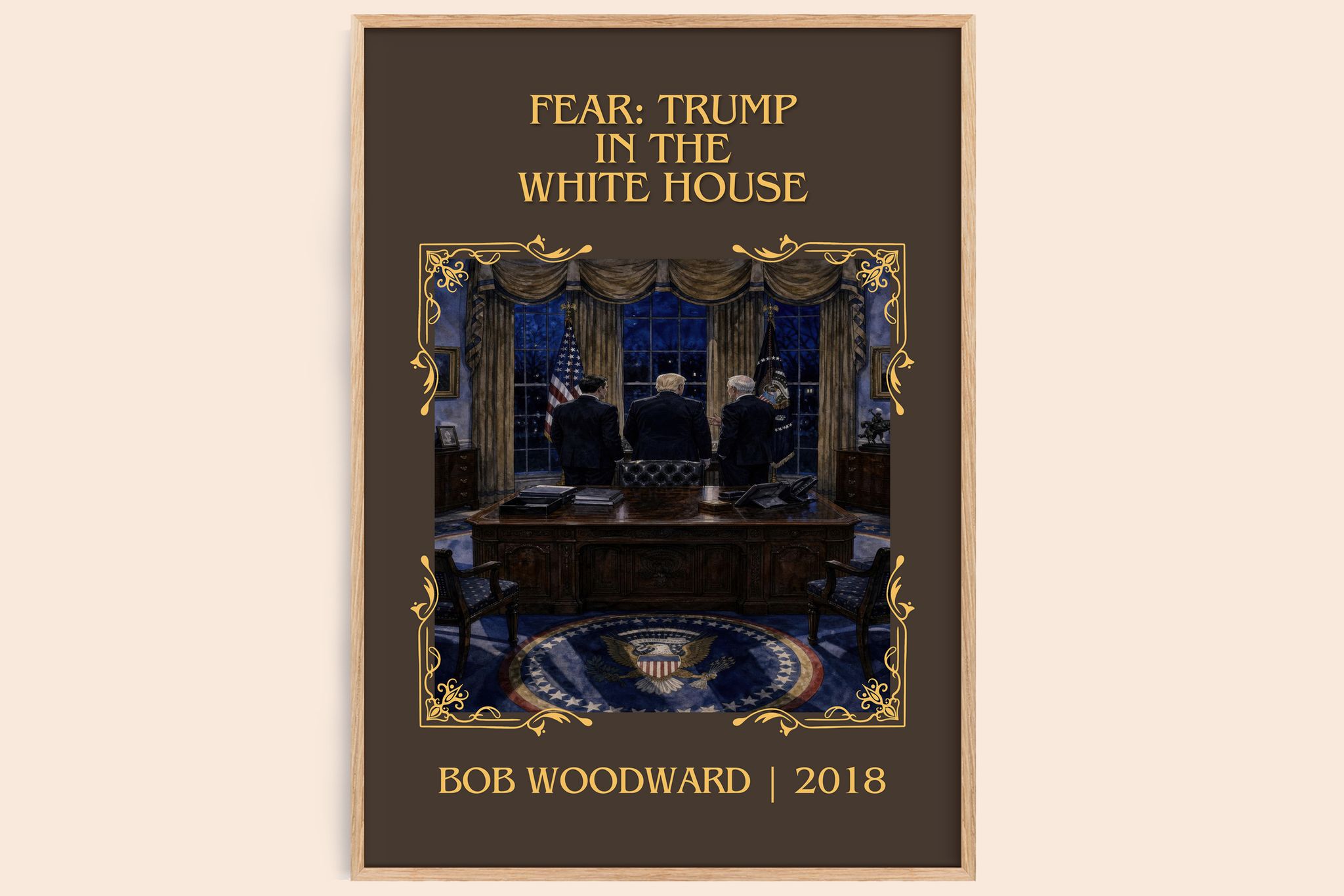 Fear: Trump in the White House Classic Book Art Print by Bob Woodward