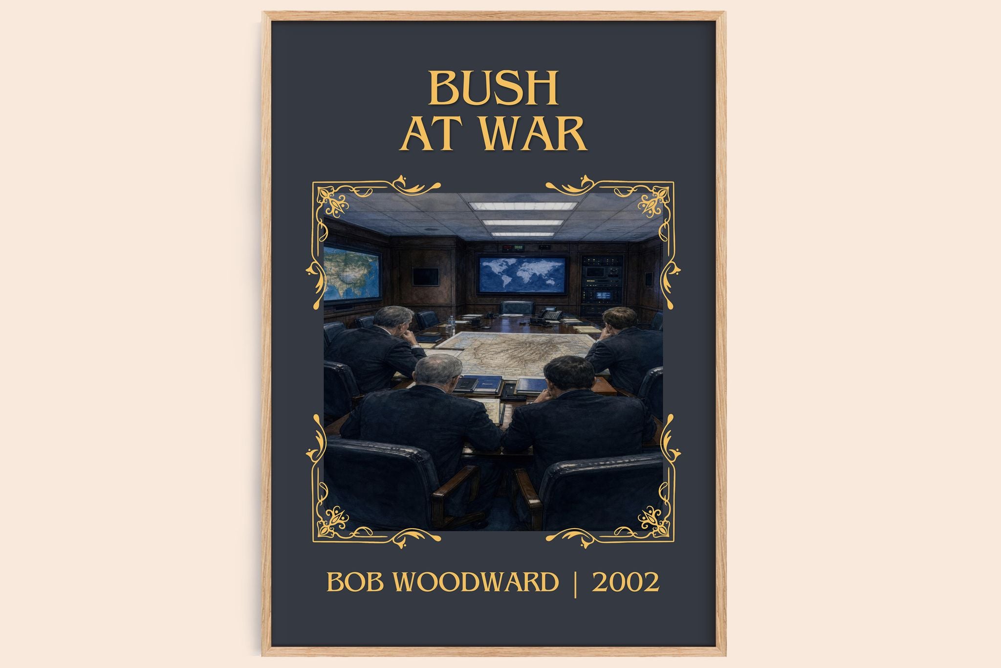Bush at war Classic Book Art Print by Bob Woodward