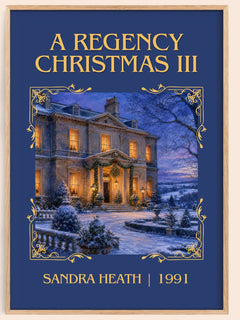 A Regency Christmas III Classic Book Art Print by Sandra Heath – book poster
