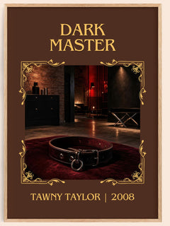 Dark Master Classic Book Art Print by Tawny Taylor – book poster