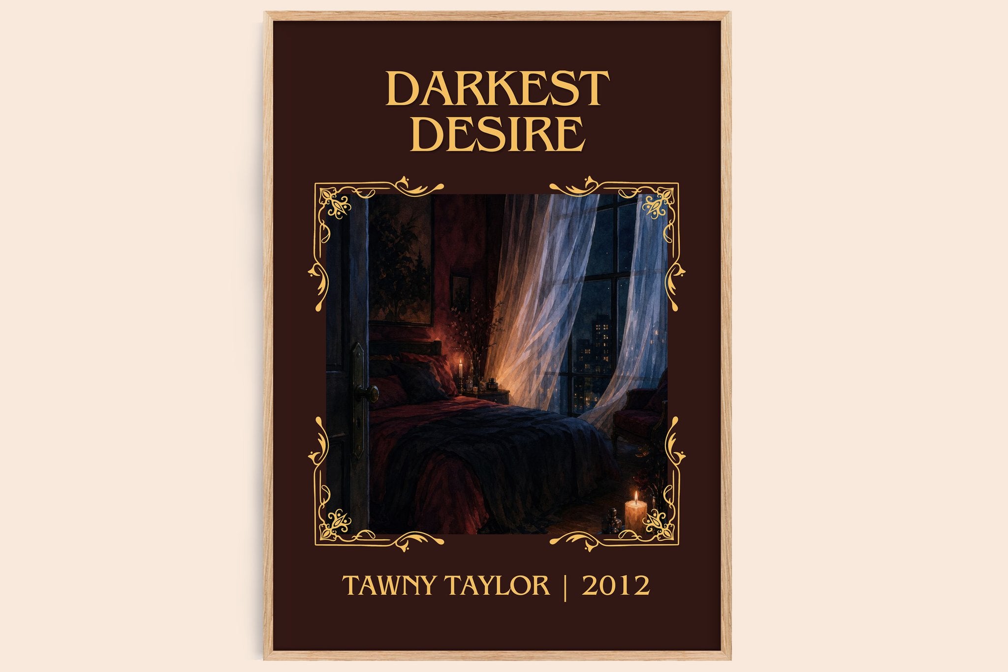 Darkest desire Classic Book Art Print by Tawny Taylor