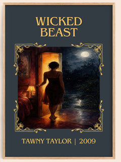 Wicked beast Classic Book Art Print by Tawny Taylor – book poster
