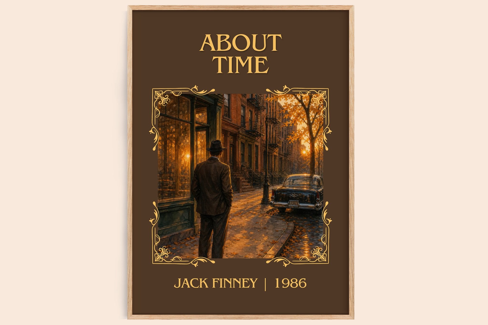 About time Classic Book Art Print by Jack Finney
