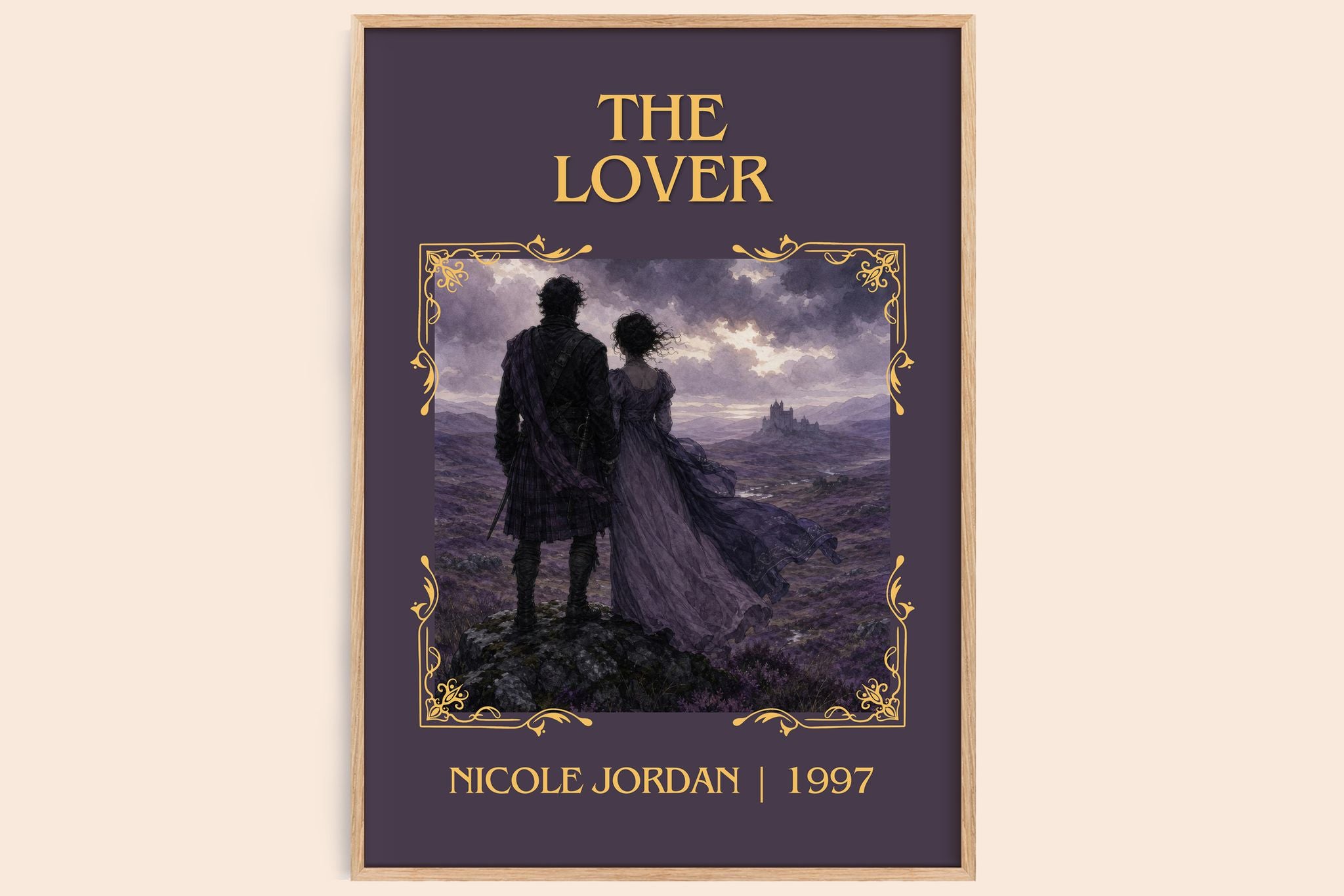 The Lover Classic Book Art Print by Nicole Jordan