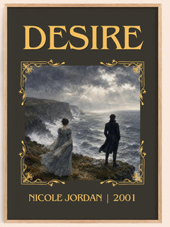 Desire Classic Book Art Print by Nicole Jordan – book poster
