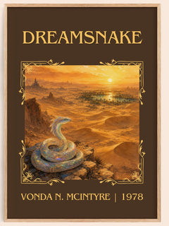 Dreamsnake Classic Book Art Print by Vonda N. McIntyre – book poster