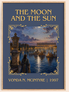 The Moon and the Sun Classic Book Art Print by Vonda N. McIntyre – book poster