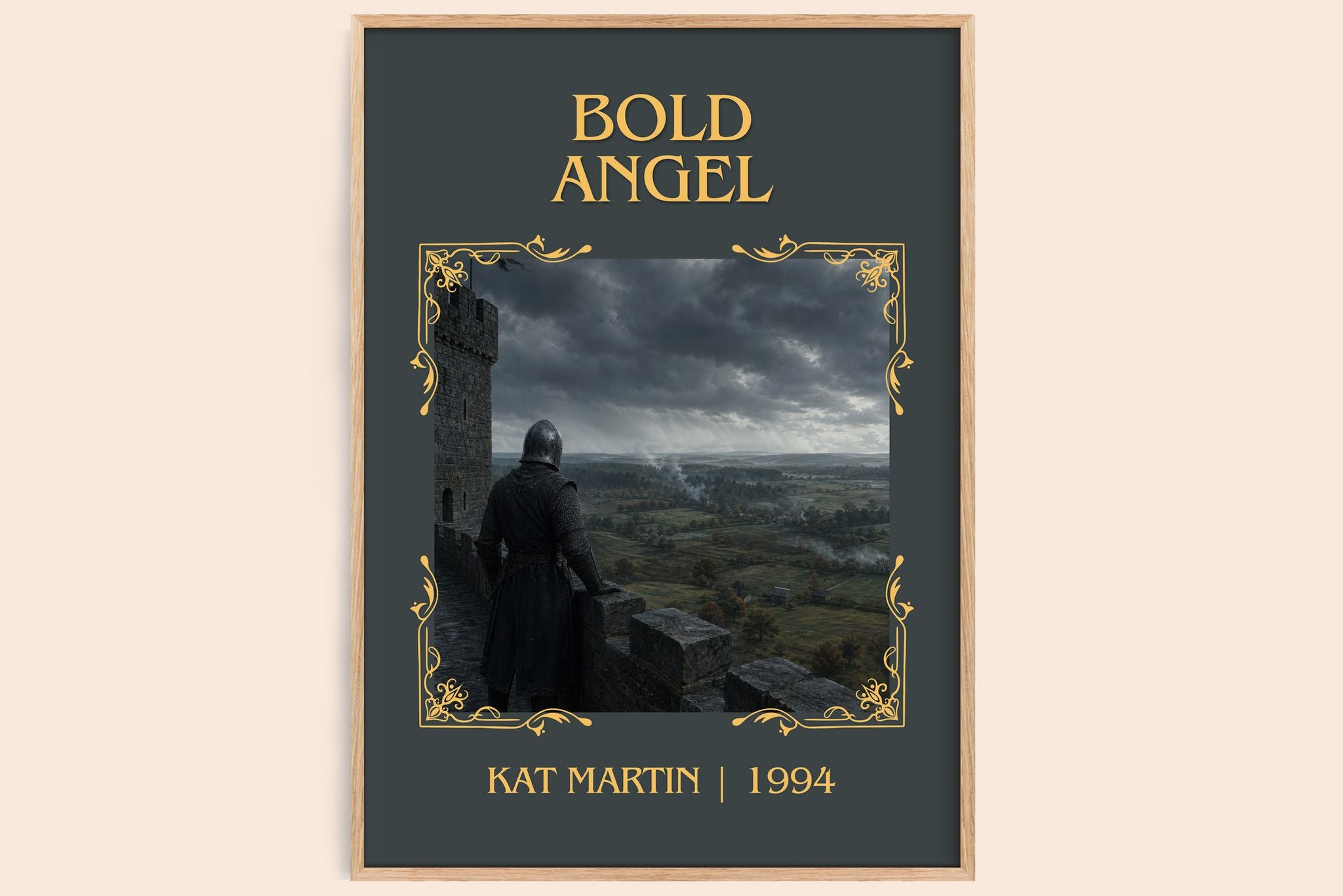 Bold Angel Classic Book Art Print by Kat Martin