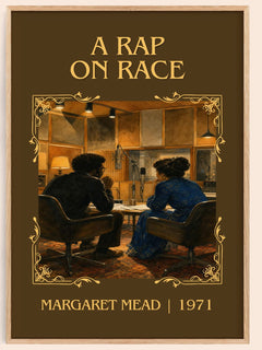 A rap on race Classic Book Art Print by Margaret Mead – book poster