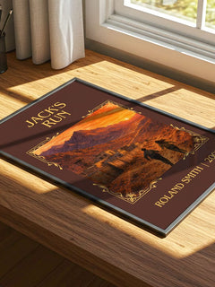 Jack's run Classic Book Art Print by Roland Smith – print on a sunlit desk