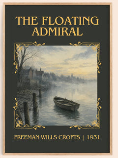 The Floating Admiral Classic Book Art Print by Freeman Wills Crofts – book poster