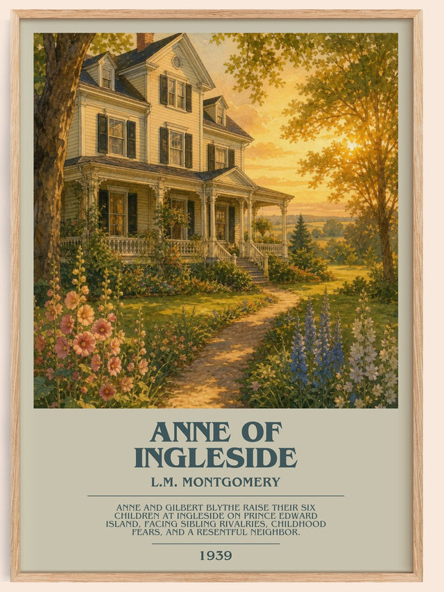 Anne Of Ingleside Bookish Wall Art by L.M. Montgomery