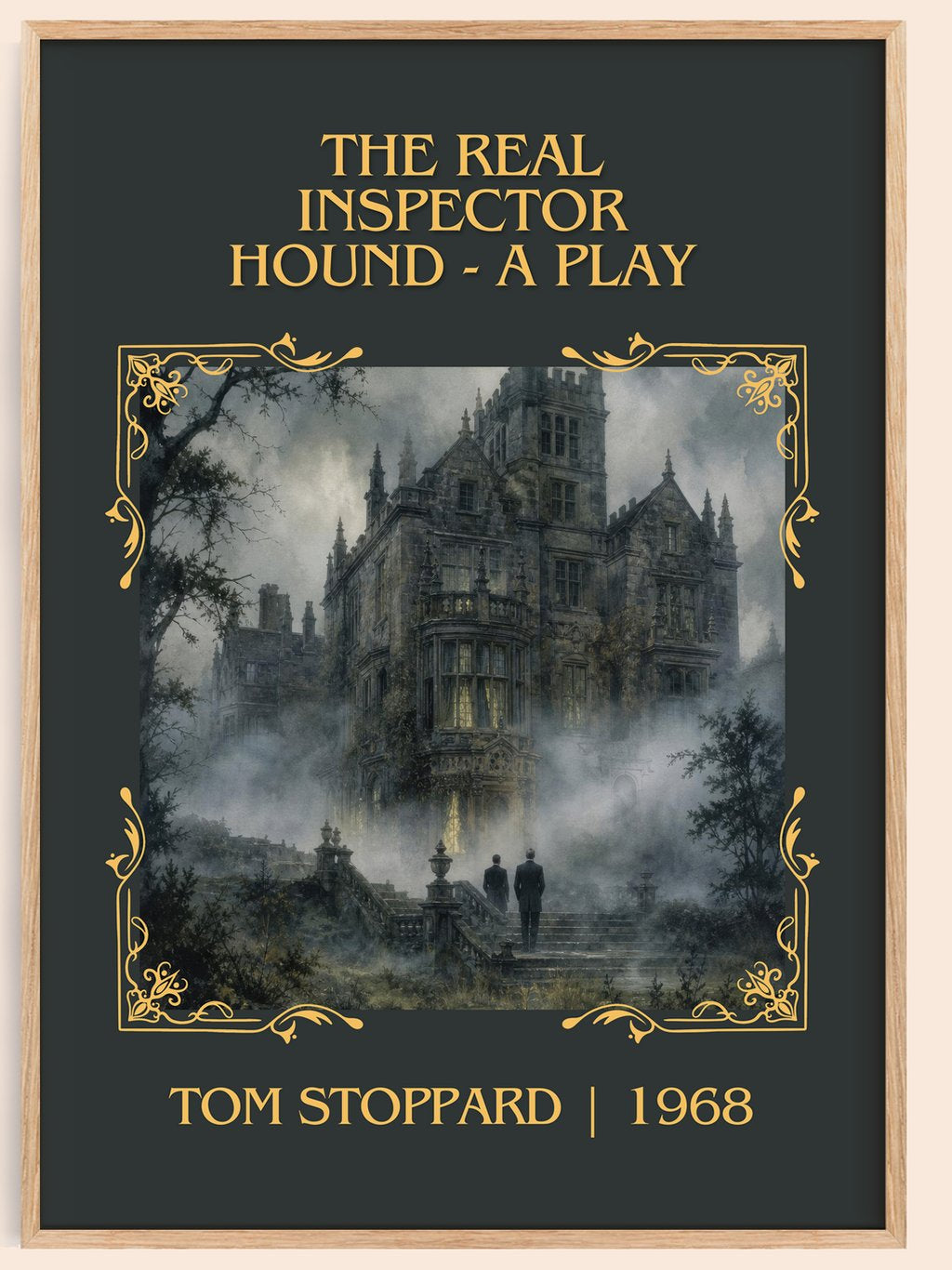 Real Inspector Hound – book poster