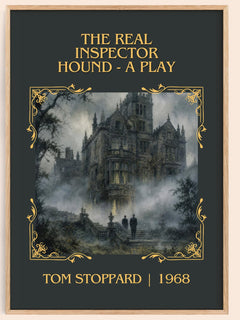 Real Inspector Hound – book poster
