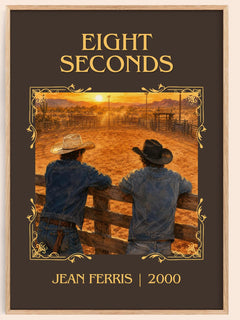 Eight seconds Classic Book Art Print by Jean Ferris – book poster