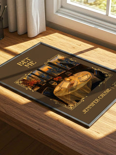Bet me Classic Book Art Print by Jennifer Crusie – print on a sunlit desk