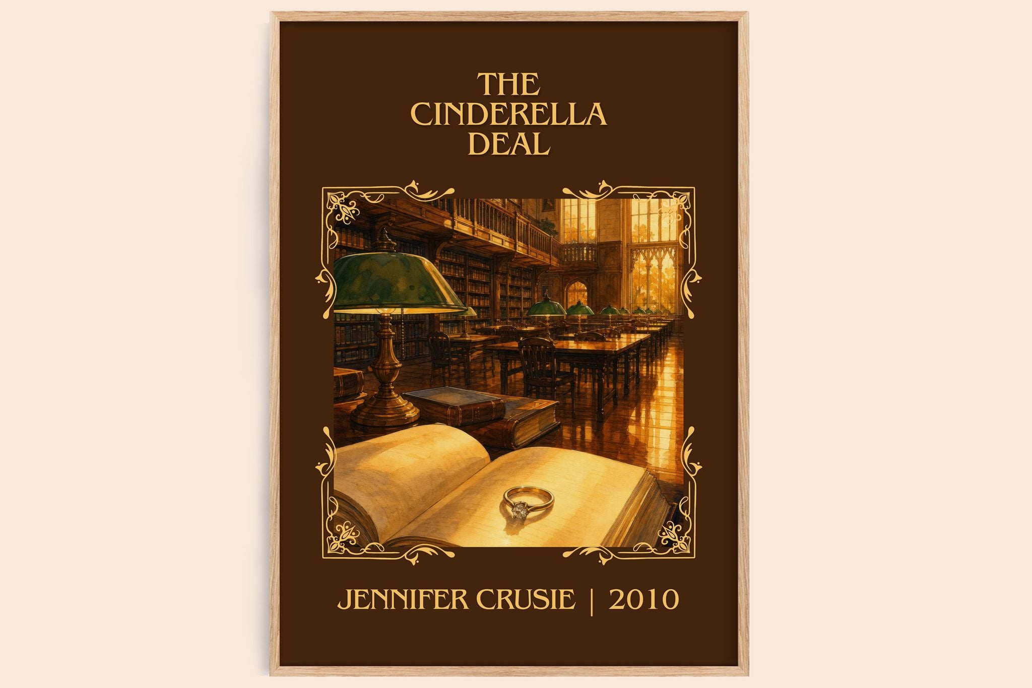 The Cinderella Deal Classic Book Art Print by Jennifer Crusie