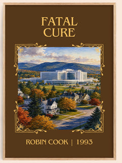 Fatal Cure Classic Book Art Print by Robin Cook – book poster