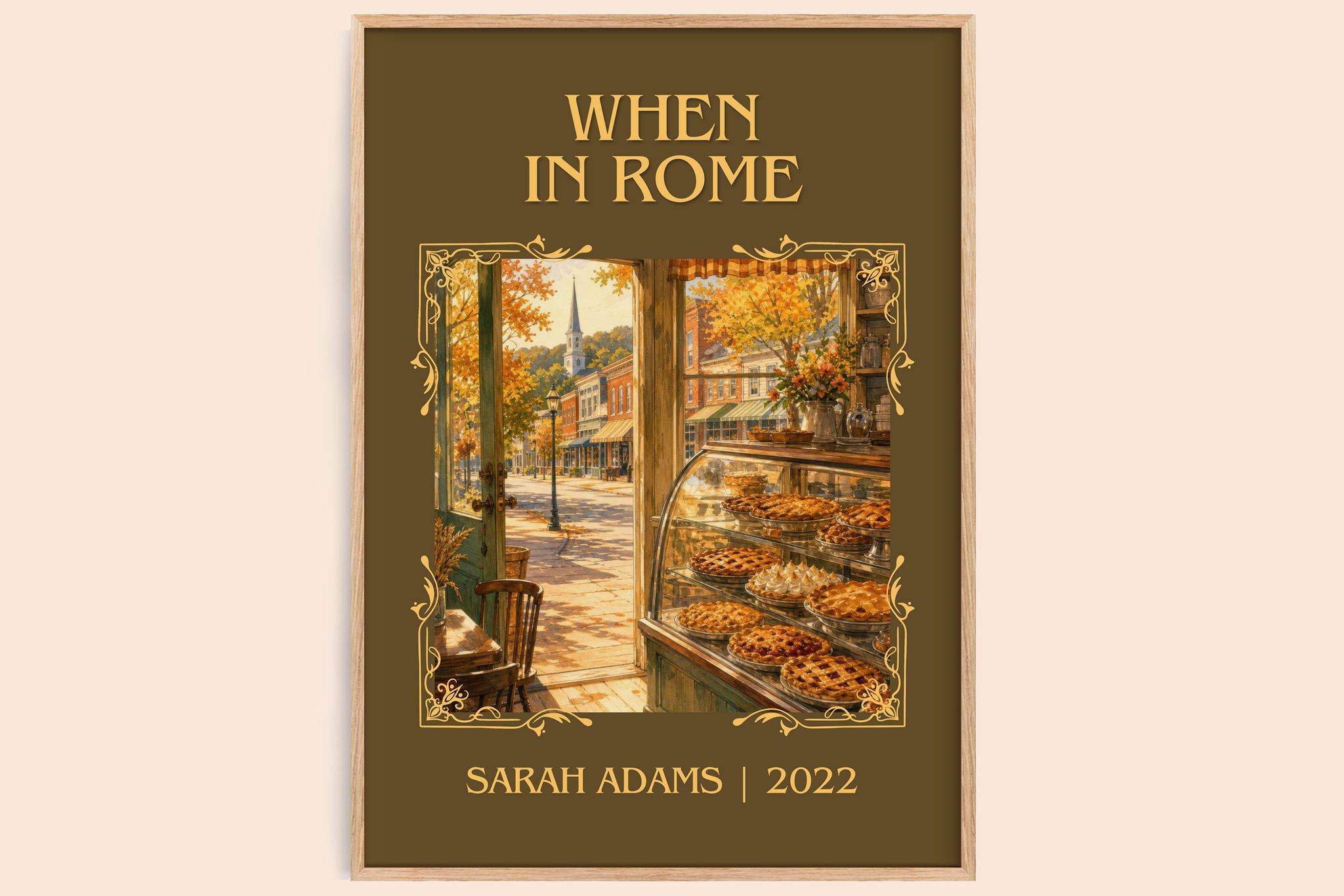 When in Rome Classic Book Art Print by Sarah Adams